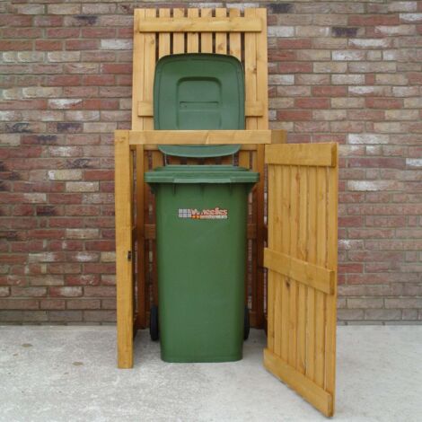 Wheelie Dip Treated Single Bin Store - L79 x W83 x H120 cm