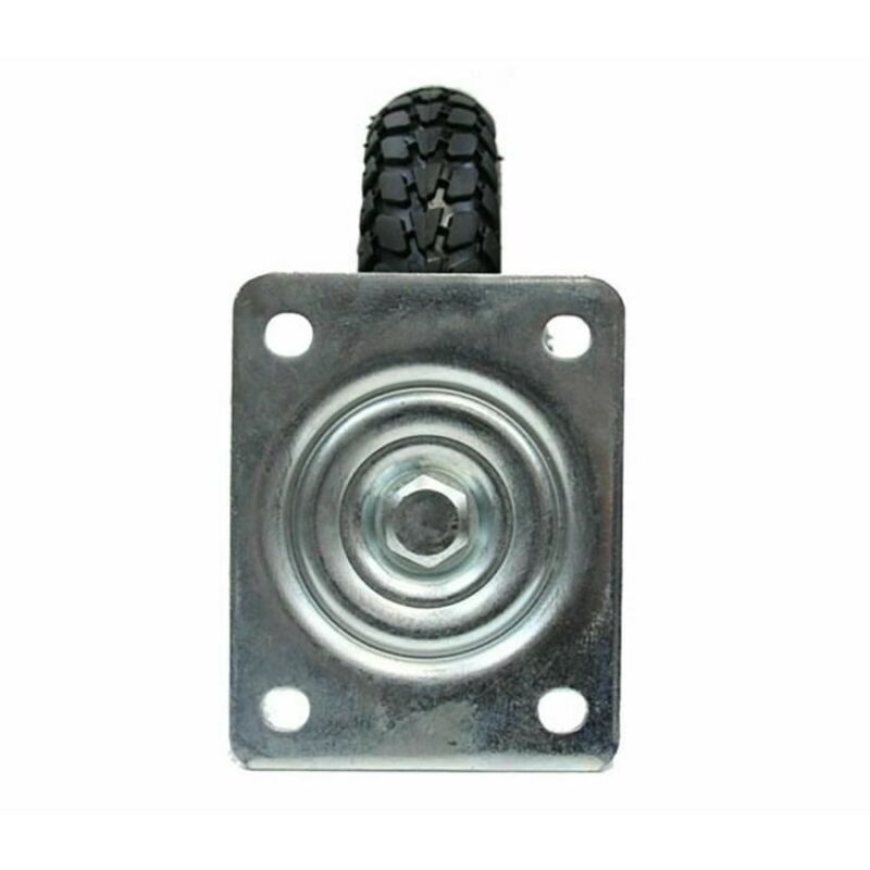 Wheels - UNBRANDED - 200x50mm - Swivel - Rubber - 100kg