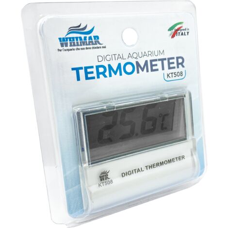 Termometro Per Acquario Con Display A Led Ad Alta Precisione, Termometro  Mini Per Acquario Per Misurare La Temperatura Dell'acqua Dei Pesci  Tropicali / Misura: Celsius
