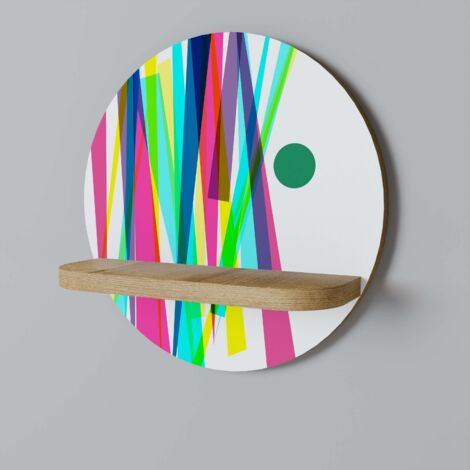 WHIMSY NEON Rundes Regal