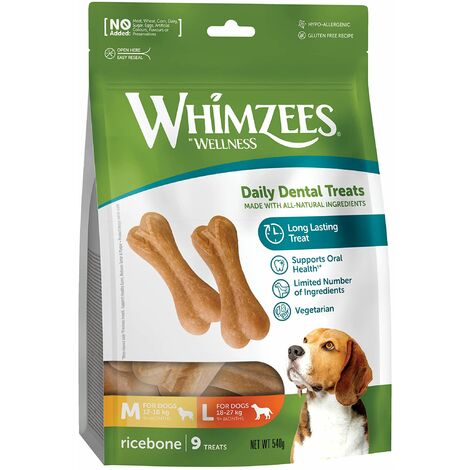 Whimzees Rice Bone Pre Pack - std - 289932