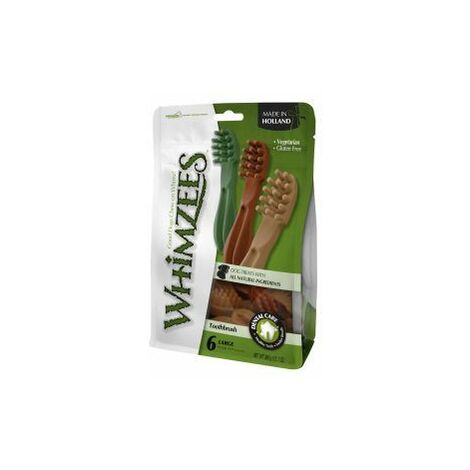 Whimzees Toothbrush Large 150mm (6Pk) PK6 - 722520