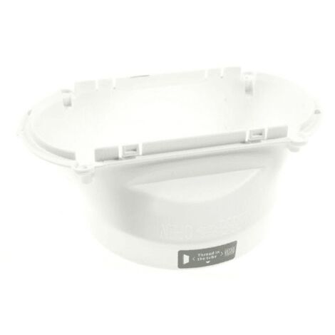Whirlpool – Adaptateur de gaine pour climatiseur PAC air – Dimensions 240mm x 110mm x 160mm – Compatible avec modèles PACW9COL, PACW29C, PACW12HP