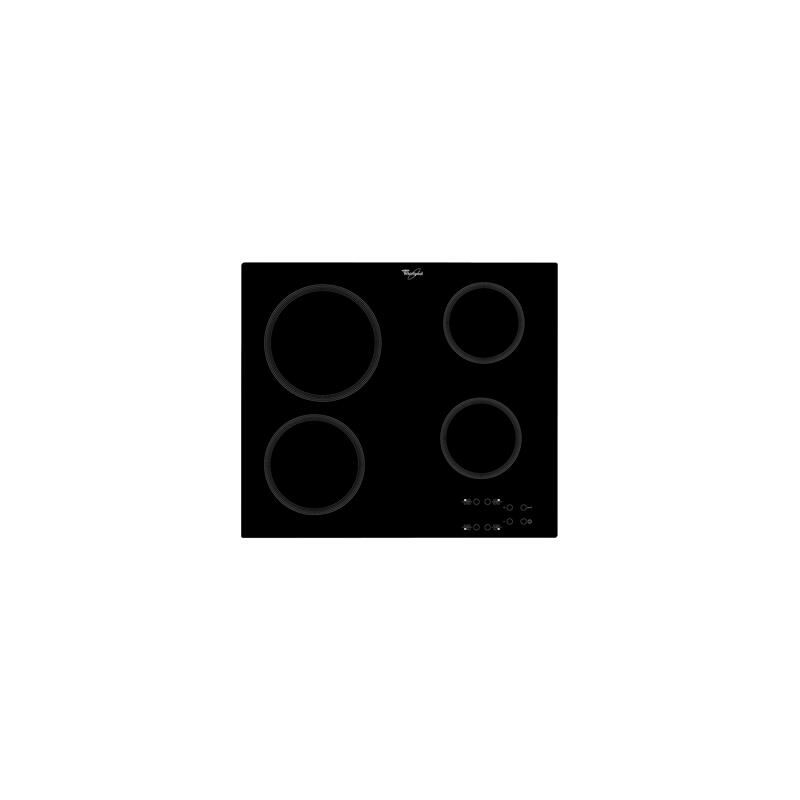 

Whirlpool AKT 801/NE Integrado Cerámico Negro hobs - Placa (Integrado, Cerámico, Cerámico, Negro, Tocar, Parte superior delantera)