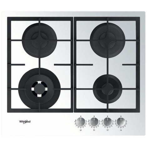 Whirlpool AKTL629/WH hobs Blanco Integrado 59 cm Encimera de gas 4 zona(s)