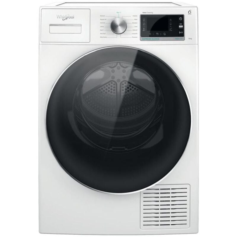 Image of Supreme Silence W7X D95WR it Asciugatrice Libera Installazione Caricamento Frontale 9 Kg a+++ Bianco - Whirlpool