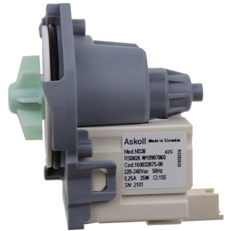 Whirlpool - bomba de desagüe 35w - c00386526 - 8058331865265