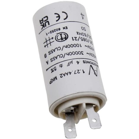 Whirlpool - condensador - 4µf - c00963460 - 8054868432628