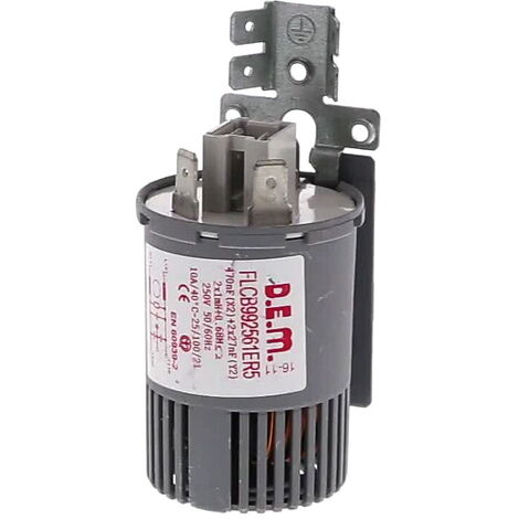 WHIRLPOOL, CONDO Lave-Linge ANTIPARASITE DNF06-P(AFBAB) 0.47uF(x2)+2x25nF(Y2)