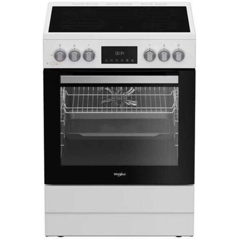 WHIRLPOOL Cuisinière vitrocéra W6V8LCSW