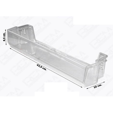 WHIRLPOOL Balconnet à bouteilles (432 x 97 x 87 mm) pour réfrigérateur Ariston Hotpoint, Indesit - 481010807441