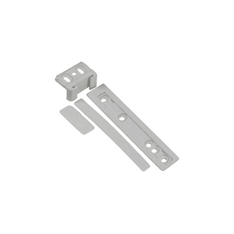 Whirlpool – Fixation porte réfrigérateur intégrable avec glissières – Kit de 2 pièces – Installation efficace – 481231028208