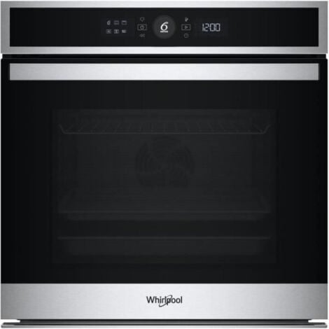 WHIRLPOOL Four pyrolyse 73 l 6e sens inox - WOI4IS8PM0XAF