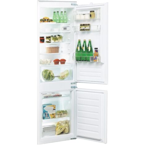 Whirlpool Frigorifero Doppia Porta RCD132WH1 da Incasso Classe E Capacità Lorda 273 Litri Colore Argento