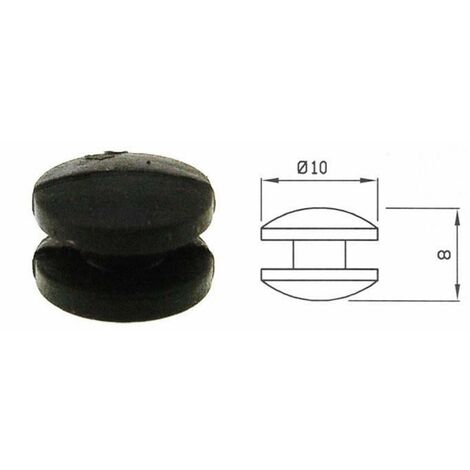 WHIRLPOOL IGNISGOMMINO ANTIGRAFFIO PER GRIGLIA  CUCINA  GAS 4 PZ   COD P008 .