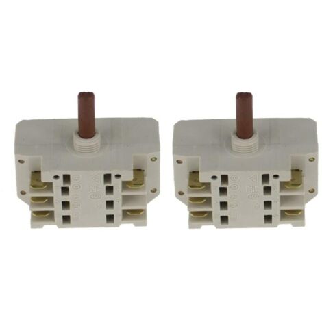 Whirlpool - interruttore 7 posizioni modello piccola asse lungo - 481927328384 - 8015250031782