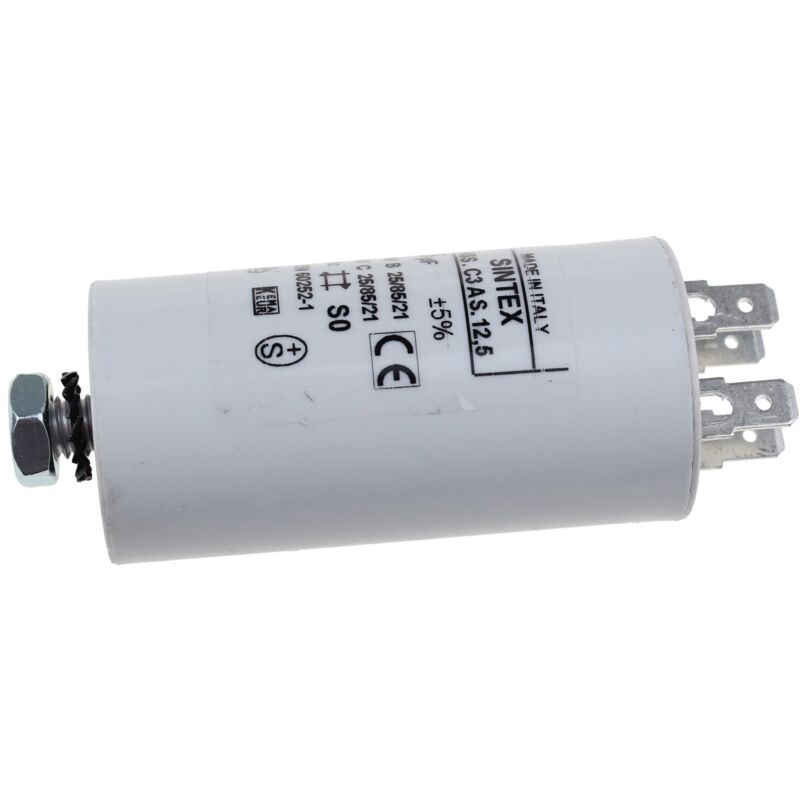 Whirlpool - Kondensator 12, 5 F 450 V - 481912118282 - 8015250001556
