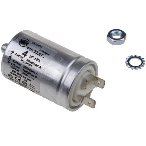 Whirlpool - kondensator - 4µf - 481212118277 - 8058331181921