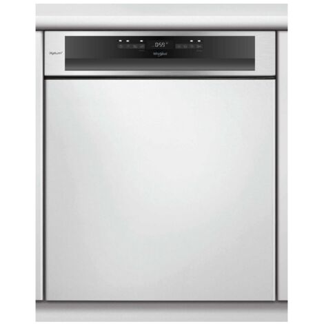 Whirlpool – Lave-vaisselle intégrable 60 cm – 14 couverts – Classe énergétique A+++ – Système PowerClean Pro – Affichage temps restant – WCBO3T133PFI
