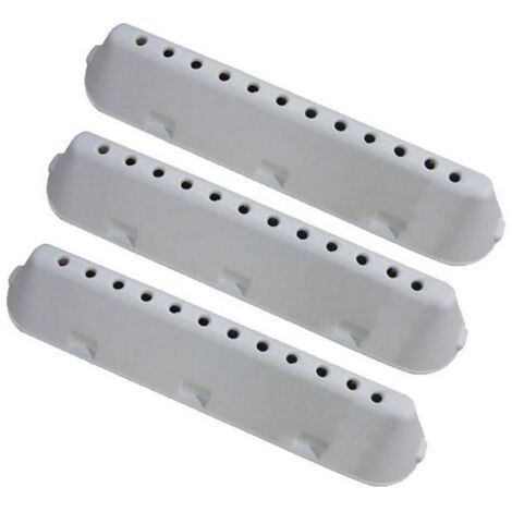 Whirlpool – Lot de 3 aubes de tambour pour lave-linge – Dimensions 225x52x42mm – Compatible avec Ariston, Indesit, Scholtes