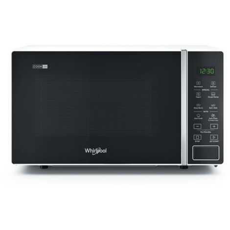 Whirlpool – Micro-ondes solo 20L 700W avec fonction Auto Cook – Réchauffement rapide – Nettoyage Auto Clean – MWP201W
