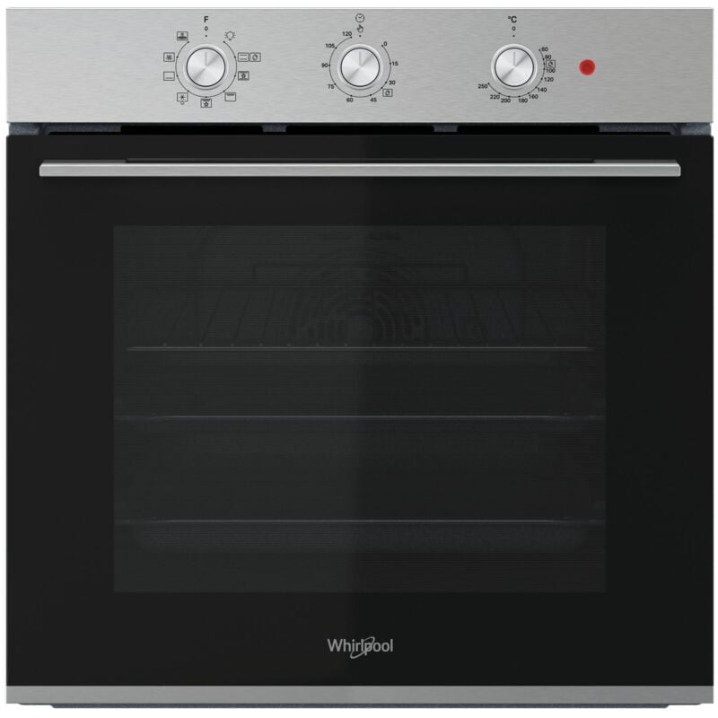 Image of Whirlpool - OMK38HU0X. Dimensione del forno: Media, Tipo di forno: Forno elettrico, Capacità interna forno totale: 71 l. Posizionamento