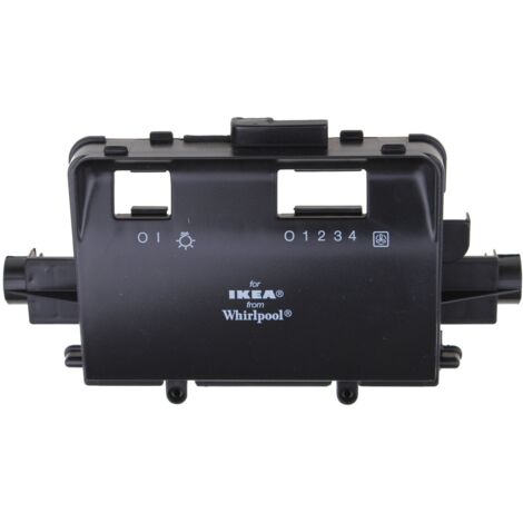 Whirlpool – Panneau de commande pour hotte aspirante – 481945299875 – Éléments essentiels pour fonctionnement optimal – Utilisation facile et efficace