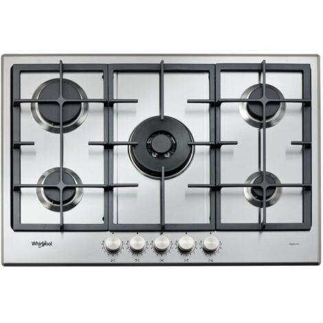 Whirlpool Piano cottura Ambient da 75cm con Multilevel Flame