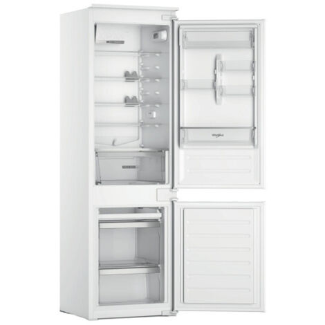 Whirlpool – Réfrigérateur encastrable 178 cm – Congélateur en bas 79 L – Volume total 268 L – Classe D – 33 dB – 5 clayettes en verre - WHC18D011C2FR
