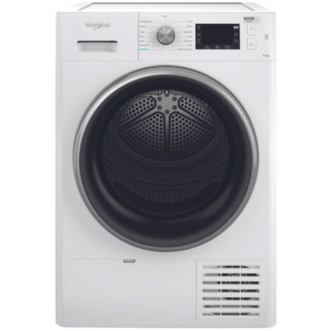 Whirlpool – Sèche-linge pompe à chaleur 9kg A++ – 15 programmes – Technologie 6ème Sens – Système Easy-Cleaning – Fresh Care+