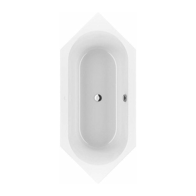 

Villeroy&boch - Whirlpool System, Loop & Friends, Bath, UBA205LFO6V, Hexagonal, Acrylic, 2050 x 900 mm, blanco, Hydropool Entry (HE), Multiplex Trio,