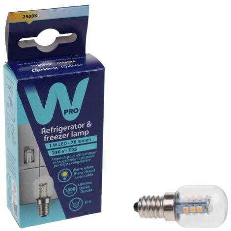 Whirlpool - t25 230v 1w led e14 cct3000k - c00863217 - 8053190526593