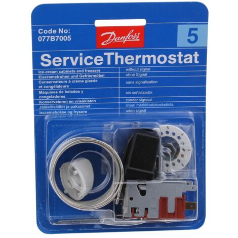 Whirlpool - thermostat danfoss n°5 sans signal - c00280249 -