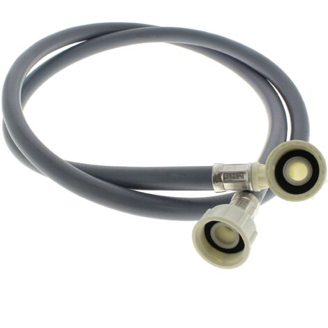 Whirlpool – Tuyau d'arrivée d'eau coude 1,50m flexible – Compatible lave-linge et lave-vaisselle – Raccord 2 – Diamètre 19mm pour installation rapide
