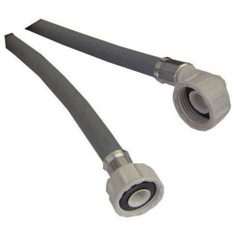 Whirlpool – Tuyau d'arrivée d'eau flexible 2m – Raccord femelle/femelle – Pression 50 BAR – Diamètre 20,27 mm pour lave-linge - TAF201