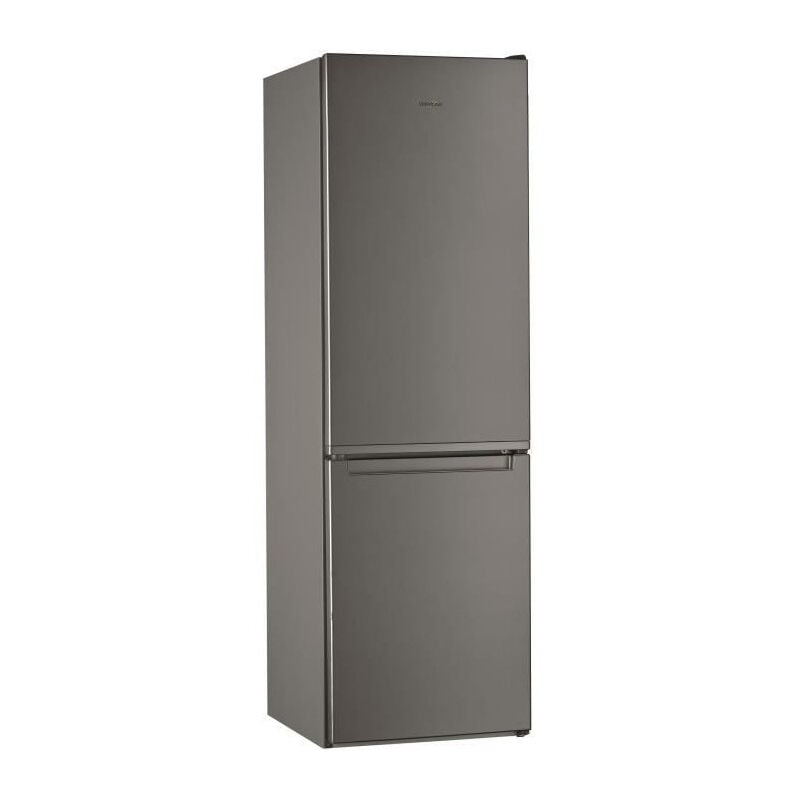 Whirlpool - Réfrigérateur congélateur bas W5821EOX2 - 339 l (228L +97 l) - Froid statique - L59,5 cm x h 188,8 cm - Optic ino