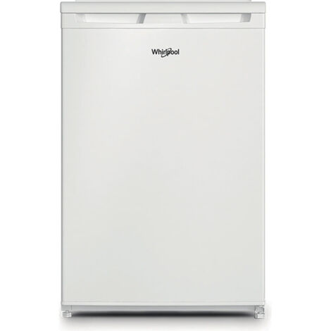 Whirlpool W55V1 112W Frigorifero monoporta sottobase a libera installazione, Statico , 54 cm, Classe E, Bianco, 36 db, h 840cm. Posizionamento dell'apparecchio: Libera in... - 859991700200 - W55V1112W