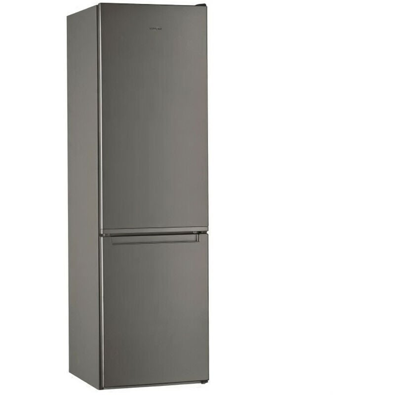 Réfrigérateur congélateur bas Whirlpool W5911EOX - 372L (261 + 111) - Froid statique - l 59,5 x h 201,1 cm - Inox