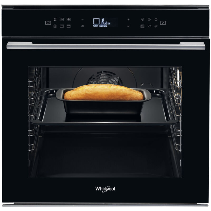 Image of Whirlpool - W7 OM4 4S1 p bl. Dimensione del forno: Media, Tipo di forno: Forno elettrico, Capacità interna forno totale: 73 l. Posizionamento