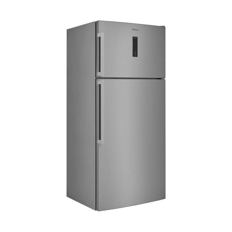 Image of Whirlpool - W84TE 72 x 2 Frigorifero Doppia porta Capacita' 587 Litri Classe Energetica e No Frost 186 cm Acciaio Inox