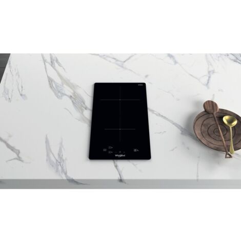 Whirlpool WS Q0530 NE hobs Negro Integrado 28 cm Con placa de inducción 2 zona(s)