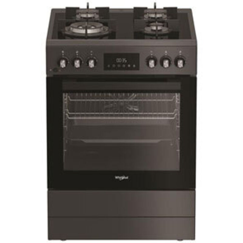 Cuisini&egrave;re gaz 72l 4 feux anthracite W6G8LCSWA