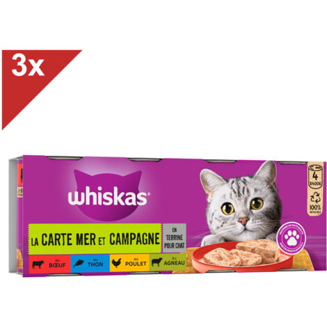 Sac de croquettes au poulet pour chat 7 kg WHISKAS