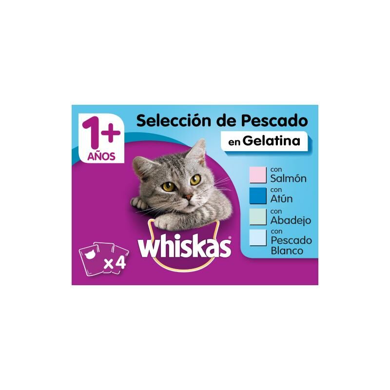 

Multi 1+ Selec Pescado 4X100gr - Whiskas