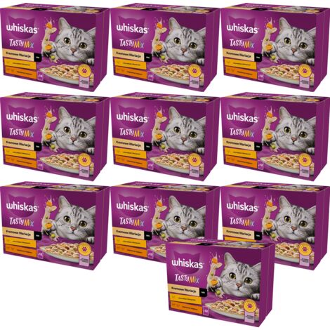 Whiskas Saucenmix Beutel Cremige Variationen 120x85g