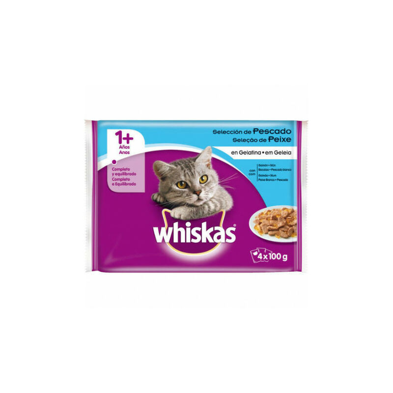 

Seleccion Pescado 4x100gr (13 udes.) - Whiskas