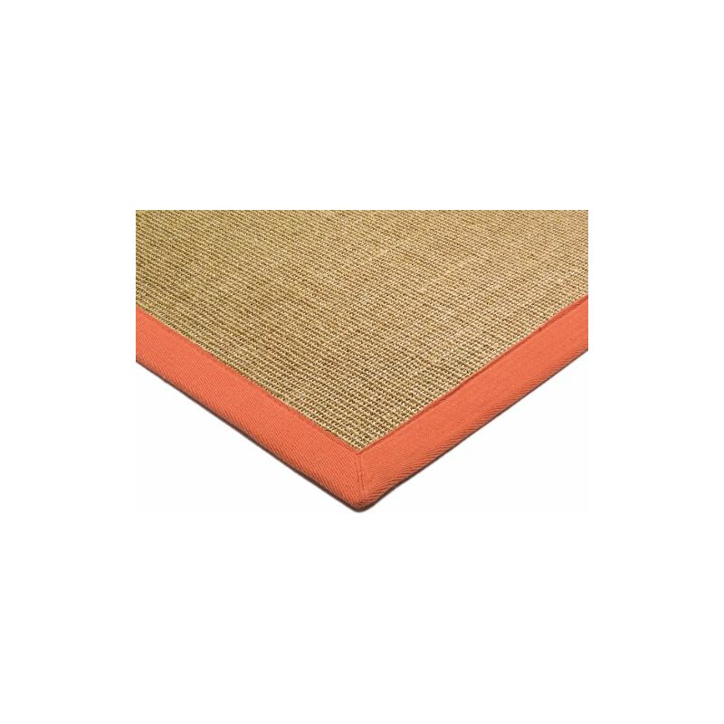 Sisal Linen Orange 68cm x 240cm Runner - Beige