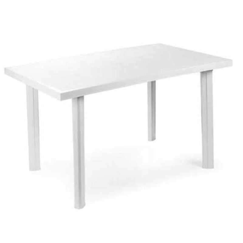 Table Résine Voile Blanc 126X76 Progarden Table Résine Voile Blanc 126X76 Progarden