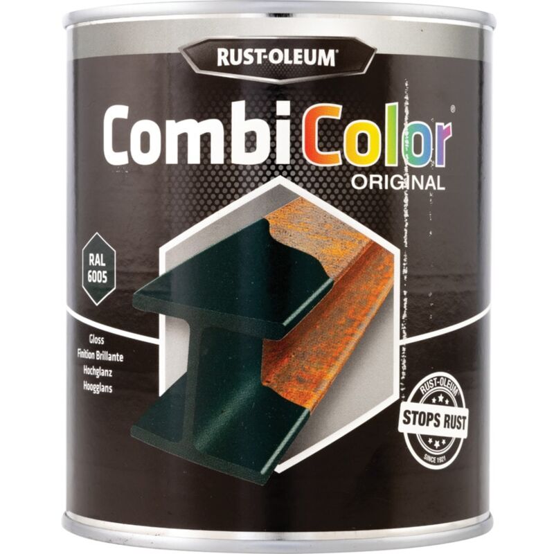 Rust-oleum - 7337 Combicolor Moss Green Metal Paint - 750ML