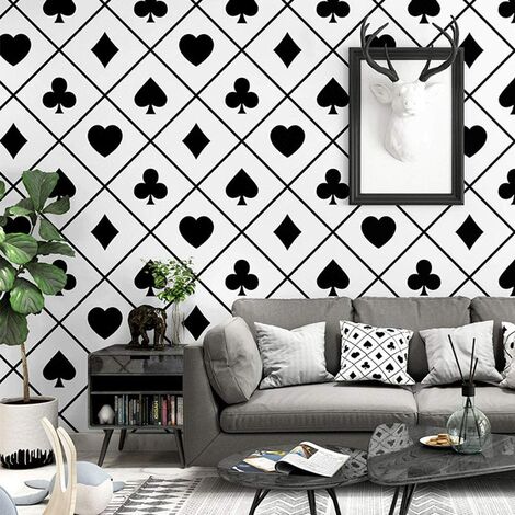 Black and white wallpaper